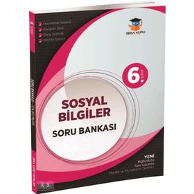 6. Sınıf Sosyal Bilgiler Soru Bankası-Zeka Küpü Yayınları