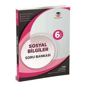 6. Sınıf Sosyal Bilgiler Soru Bankası-Zeka Küpü Yayınları
