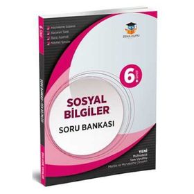 6. Sınıf Sosyal Bilgiler Soru Bankası-Zeka Küpü Yayınları