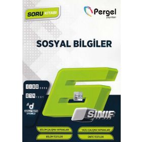 6. Sınıf Sosyal Bilgiler Soru Kitabı-Pergel Yayınları