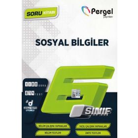 6. Sınıf Sosyal Bilgiler Soru Kitabı-Pergel Yayınları