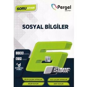 6. Sınıf Sosyal Bilgiler Soru Kitabı-Pergel Yayınları