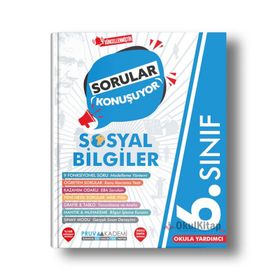 6. Sınıf Sosyal Bilgiler Sorular Konuşuyor Soru Bankası-Pruva Akademi Yayınları