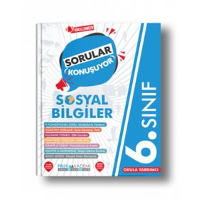 6. Sınıf Sosyal Bilgiler Sorular Konuşuyor Soru Bankası-Pruva Akademi Yayınları