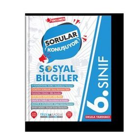 6. Sınıf Sosyal Bilgiler Sorular Konuşuyor Soru Bankası-Pruva Akademi Yayınları