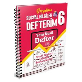 6. Sınıf Sosyal Bilgiler Sosyalimo Defterim - Arı Yayınları