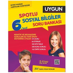 6. Sınıf Sosyal Bilgiler Spotlu Soru Bankası - Sadık Uygun Yayınları
