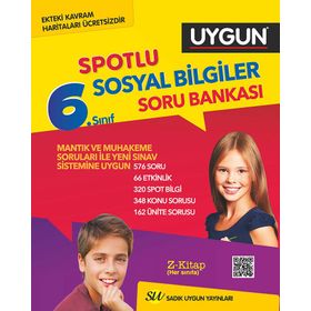 6. Sınıf Sosyal Bilgiler Spotlu Soru Bankası - Sadık Uygun Yayınları
