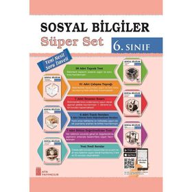 6.Sınıf Sosyal Bilgiler Süper Set - Ata Yayıncılık