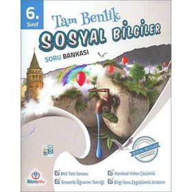 6. Sınıf Sosyal Bilgiler Tam Benlik Soru Bankası Bilimyolu Yayıncılık
