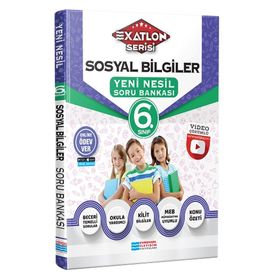 6.Sınıf Sosyal Bilgiler Video Çözümlü Soru Bankası Exatlon Serisi-Evrensel İletişim Yayınları