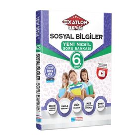 6.Sınıf Sosyal Bilgiler Video Çözümlü Soru Bankası Exatlon Serisi-Evrensel İletişim Yayınları
