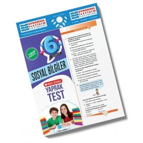 6. Sınıf Sosyal Bilgiler Video Çözümlü Yaprak Test Evrensel İletişim Yayınları