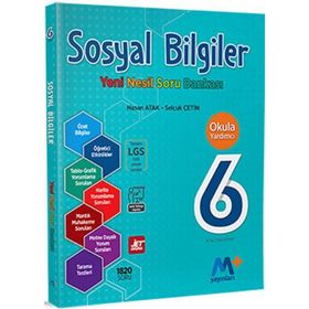 6. Sınıf Sosyal Bilgiler Yeni Nesil Soru Bankası Martı Yayınları