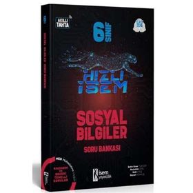 6. Sınıf Sosyal Bilimler Hızlı İsem Soru Bankası-İsem Yayıncılık