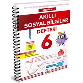 6.Sınıf Sosyalimo Akıllı Sosyal Bilgiler Defteri Arı Yayıncılık