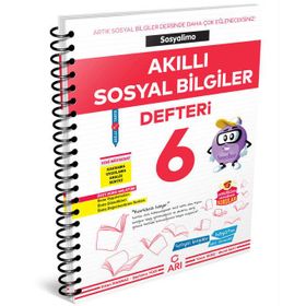 6.Sınıf Sosyalimo Akıllı Sosyal Bilgiler Defteri Arı Yayıncılık