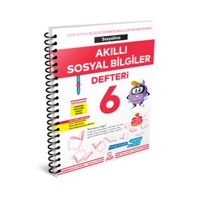 6. Sınıf Sosyalimo Akıllı Sosyal Bilgiler Defteri - Arı Yayınları