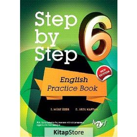 6. Sınıf Step by Step English Practice Book S. Müge Özer Harf Eğitim Yayıncılığı