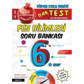 6. Sınıf Süper Zeka Fen Bilimleri Soru Bankası Fen Liselerine Hazırlık Nartest Yayınları