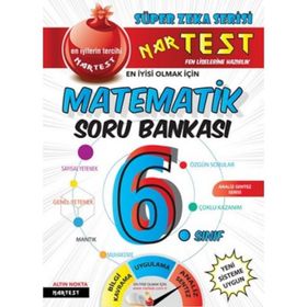 6. Sınıf Süper Zeka Fen Liselerine Hazırlık Matematik Soru Bankası Nartest Yayınları