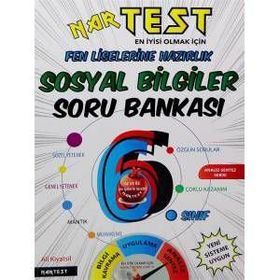 6.Sınıf Süper Zeka Sosyal Bilgiler Soru Bankası - Nartest Yayınları