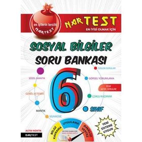 6.Sınıf Süper Zeka Sosyal Bilgiler Soru Bankası - Nartest Yayınları
