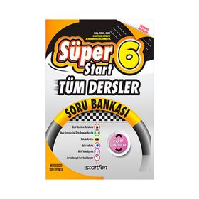 6.Sınıf Süperstart Tüm Dersler Soru Bankası Startfen Yayınları
