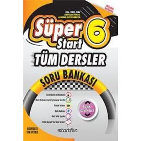 6.Sınıf Süperstart Tüm Dersler Soru Bankası Startfen Yayınları