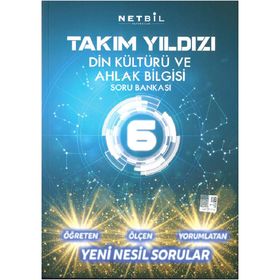 6.Sınıf Takım Yıldızı Din Kültürü Ve Ahlak Bilgisi Soru Bankası Netbil Yayınları