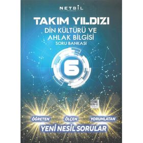 6.Sınıf Takım Yıldızı Din Kültürü Ve Ahlak Bilgisi Soru Bankası Netbil Yayınları
