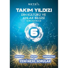 6.Sınıf Takım Yıldızı Din Kültürü Ve Ahlak Bilgisi Soru Bankası Netbil Yayınları