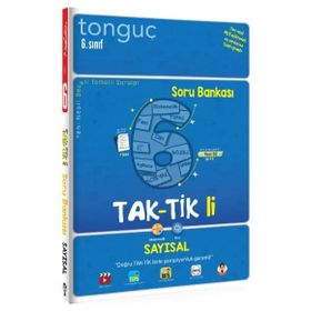 6.Sınıf Taktikli Sayısal Soru Bankası-Tonguç Akademi Yayınları