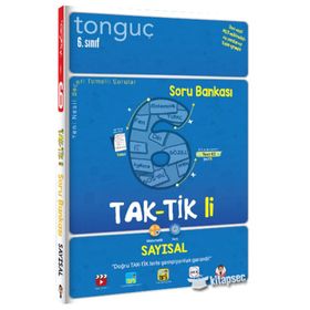6.Sınıf Taktikli Sayısal Soru Bankası-Tonguç Akademi Yayınları