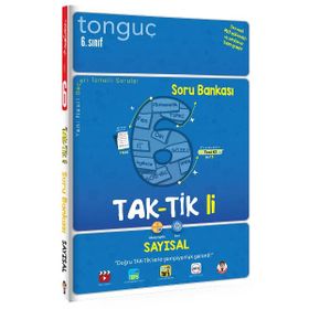 6.Sınıf Taktikli Sayısal Soru Bankası-Tonguç Akademi Yayınları