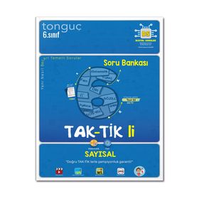6.Sınıf Taktikli Sayısal Soru Bankası-Tonguç Akademi Yayınları