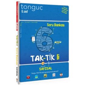 6.Sınıf Taktikli Sayısal Soru Bankası-Tonguç Akademi Yayınları
