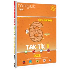 6.Sınıf Taktikli Sözel Soru Bankası-Tonguç Akademi Yayınları