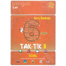 6.Sınıf Taktikli Sözel Soru Bankası-Tonguç Akademi Yayınları