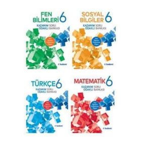 6.Sınıf Tüm Dersler Kazanım Odaklı Soru Bankası Seti Tudem Yayınları