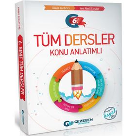 6. Sınıf Tüm Dersler Konu Anlatımlı Gezegen Yayınları