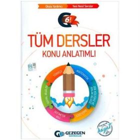 6. Sınıf Tüm Dersler Konu Anlatımlı Gezegen Yayınları