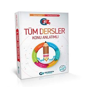 6. Sınıf Tüm Dersler Konu Anlatımlı Gezegen Yayınları
