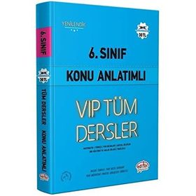 6. SINIF TÜM DERSLER KONU ANLATIMLI - KOMISYON (ISBN:9789944479929)