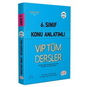 6. SINIF TÜM DERSLER KONU ANLATIMLI - KOMISYON (ISBN:9789944479929)