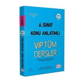 6. SINIF TÜM DERSLER KONU ANLATIMLI - KOMISYON (ISBN:9789944479929)