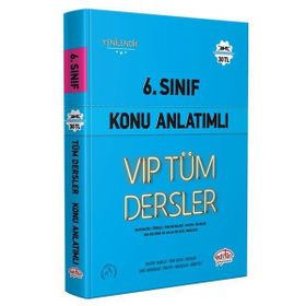 6. SINIF - TÜM DERSLER - KONU ANLATIMLI - KOMISYON (ISBN:9789944780605)