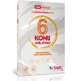 6. Sınıf Tüm Dersler Konu Anlatımlı Sınav Yayınları