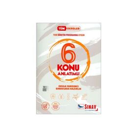 6. Sınıf Tüm Dersler Konu Anlatımlı Sınav Yayınları