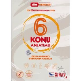 6. Sınıf Tüm Dersler Konu Anlatımlı Sınav Yayınları